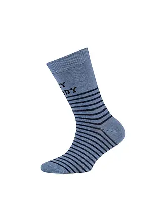 CAMANO | Chaussettes garçon lot de 4 écru chiné | grau